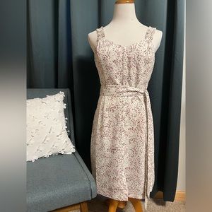 Floral button dress